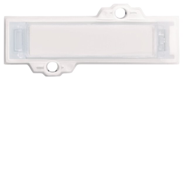 Hager REH010X Namensschild mit wießen LED Weiß