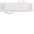Hager REH010X Namensschild mit wießen LED Weiß