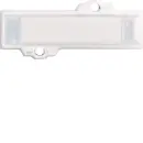 Hager REH010X Namensschild mit wießen LED Weiß