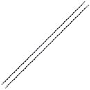 Runpotec 10044 RUNPOSTICKS Schwarz (mittel) - 2 x 1 m