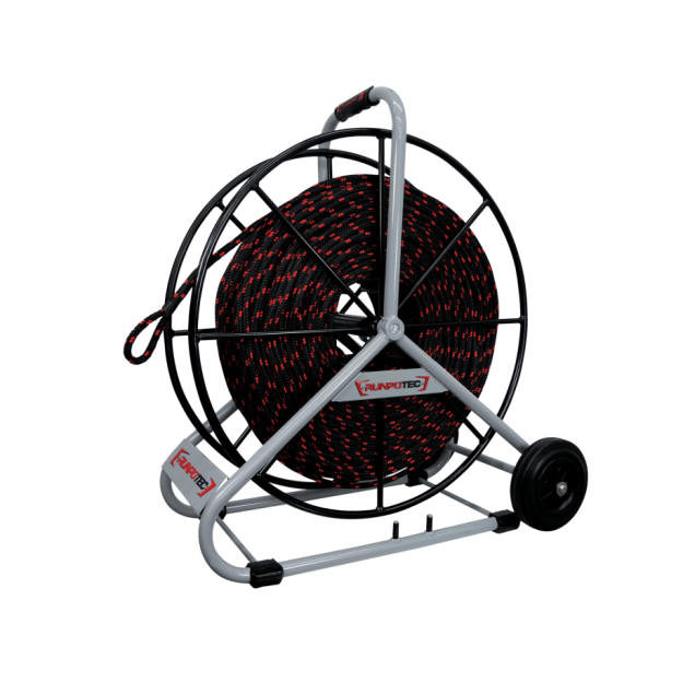 Runpotec 10120 Zugseil Ø 12 mm inklusive Haspel - 150 m