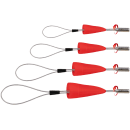 Runpotec 10154 Kabelziehschlaufe mit Gewinde - 4er Set