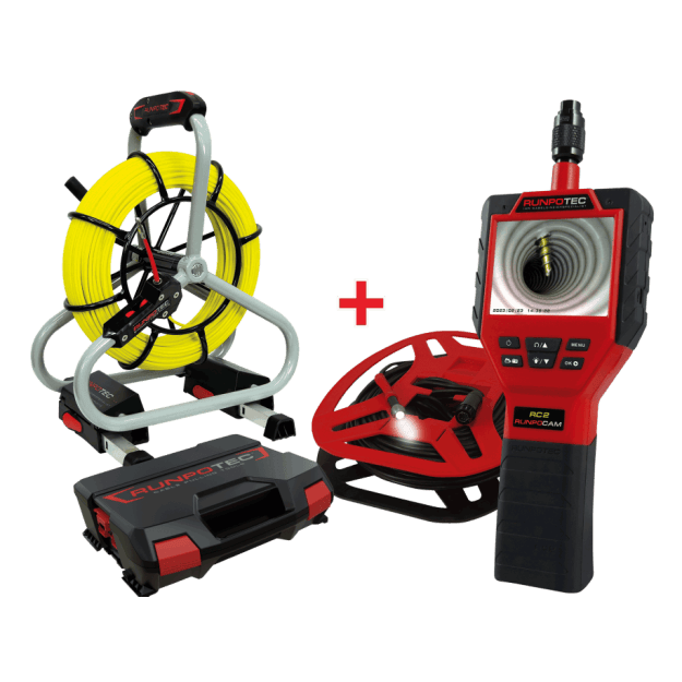 Runpotec 11140 RC2 Kamera + G4.5 Profi Set Ø 4,5mm 50m