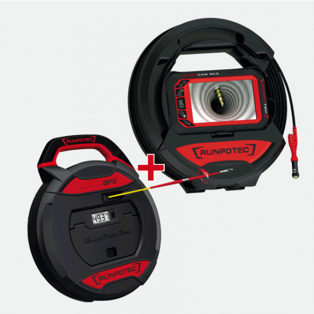 Runpotec 11150 RC3 Inspektionskamera - 15m + GF3 30m