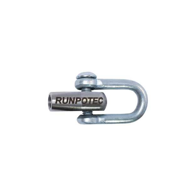 Runpotec 20280 Schäkel mit Gewinde RTG Ø 6 mm