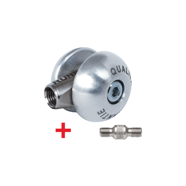 Runpotec 20382 Laufrolle Ø 50 mm mit Gewinde RTG Ø 12mm