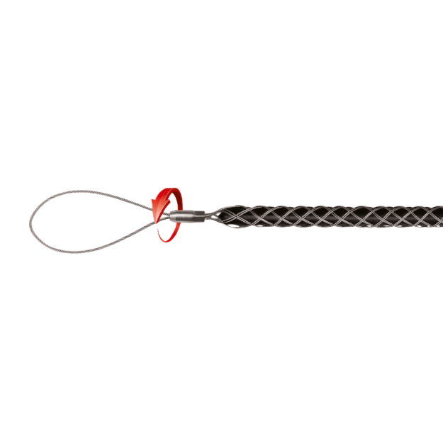 Runpotec 30039 Kabelziehstrumpf mit Schlaufe Ø 4-6 mm