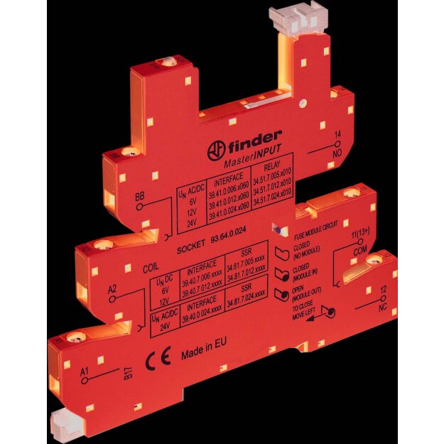 Finder Schraubanschluss-Fassung 93.640.125