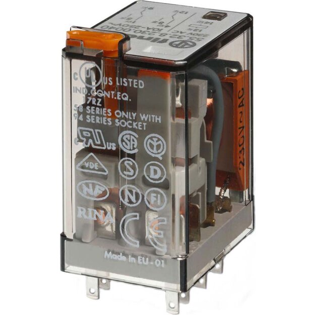 Finder Miniatur-Industrie- Steckrelais 553280480040