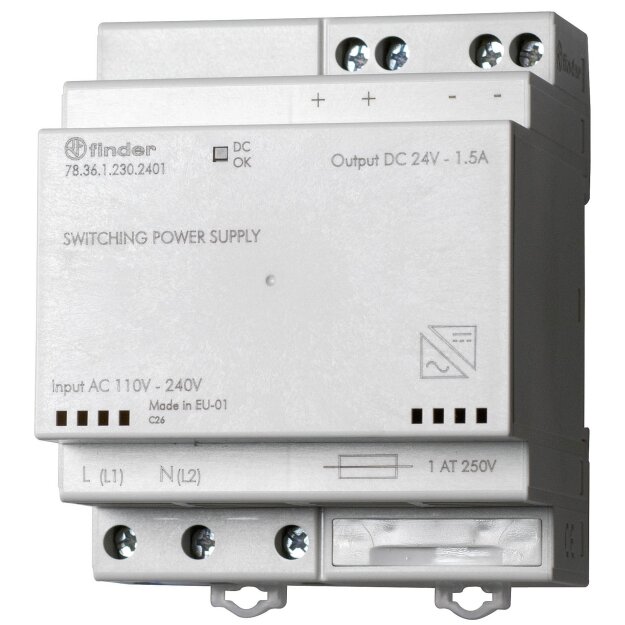 Finder DIN Schienen Schaltnetzteil 78.36.1.230.2402