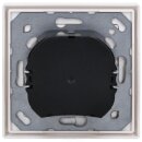 JUNG Serie LS Komplett-Set Schneeweiß Matt: TRDLS1790WW Raumtemperaturregler mit Display Standard + LS981WWM Rahmen 1fach