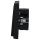 JUNG Serie LS Komplett-Set Graphitschwarz Matt: 1710DE Tastdimmer Standard LED + LS1700SWM Steuertaste Standard + LS981SWM Rahmen 1fach