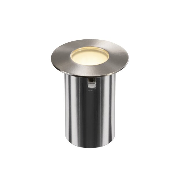 SLV 1008842 TRAIL-LITE® 60 Single Bodeneinbauleuchte 3000K IP67 rund Edelstahl / Aluminium