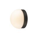 SLV 1008944 CYFT DOME Wand- und Deckenaufbauleuchte 2700/3000/4000 K 6,5 W PHASE Schwarz / Milchig