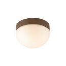 SLV 1008944 CYFT DOME Wand- und Deckenaufbauleuchte 2700/3000/4000 K 6,5 W PHASE Schwarz / Milchig