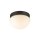 SLV 1008944 CYFT DOME Wand- und Deckenaufbauleuchte 2700/3000/4000 K 6,5 W PHASE Schwarz / Milchig