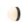 SLV 1008944 CYFT DOME Wand- und Deckenaufbauleuchte 2700/3000/4000 K 6,5 W PHASE Schwarz / Milchig