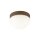 SLV 1008944 CYFT DOME Wand- und Deckenaufbauleuchte 2700/3000/4000 K 6,5 W PHASE Schwarz / Milchig
