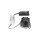 SLV 1009021 NEW TRIA® 68 Deckeneinbauleuchte PHASE AIRTIGHT rund 2700 K 7.5 W Schwarz