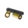 SLV 1009099 GRIP! L SPOT CL double QPAR51 Deckenaufbauleuchte zylindrisch 2 x max. 6 Watt Gold / Schwarz