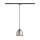 SLV 1009140 PARA CONE 14 Pendelleuchte für 1 Phasen System GU10 Aluminium