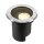 SLV 1009168 DASAR® L Bodeneinbauleuchte asymmetrisch 3000K 70°/40° IP65/IP67 rund Edelstahl / Schwarz
