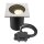 SLV 1009169 DASAR® L Bodeneinbauleuchte asymmetrisch 3000K 70°/40° IP65/IP67 quadratisch Edelstahl / Schwarz