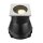 SLV 1009169 DASAR® L Bodeneinbauleuchte asymmetrisch 3000K 70°/40° IP65/IP67 quadratisch Edelstahl / Schwarz