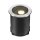 SLV 1009170 DASAR® XL Bodeneinbauleuchte asymmetrisch 3000K 70°/40° IP65/IP67 rund Edelstahl / Schwarz