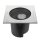 SLV 1009171 DASAR® XL Bodeneinbauleuchte asymmetrisch 3000K 70°/40° IP65/IP67 quadratisch Edelstahl / Schwarz