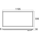 SLV 1010120 PANEL P 1200/600 60 830 WB UGR19 ML DALI WH