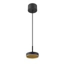 SLV 1009014 GRIP! FLAT Pendelleuchte PHASE 2700/3000 K Schwarz / Gold