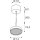 SLV 1009014 GRIP! FLAT Pendelleuchte PHASE 2700/3000 K Schwarz / Gold