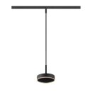 SLV 1009018 GRIP! FLAT 48V Pendelleuchte DALI Pendellänge 200 cm 2700/3000 K Schwarz / Gold