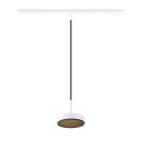 SLV 1009019 GRIP! FLAT 48V Pendelleuchte DALI Pendellänge 200 cm 2700/3000 K Weiß / Schwarz