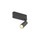 SLV 1009039 GRIP! S Deckenaufbauleuchte single PHASE 3000 K 11 W 29° Schwarz / Gold
