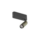 SLV 1009041 GRIP! S Deckenaufbauleuchte single PHASE 3000 K 11 W 29° Bronze / Schwarz