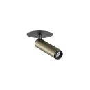 SLV 1009056 GRIP! S Deckeneinbauleuchte PHASE 2700 K 29° IP20 zylindrisch Bronze / Schwarz