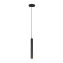 SLV 1009062 GRIP! S Pendelleuchte PHASE Pendellänge 200 cm 2700 K 29° Schwarz / Gold