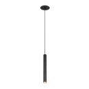 SLV 1009062 GRIP! S Pendelleuchte PHASE Pendellänge 200 cm 2700 K 29° Schwarz / Gold