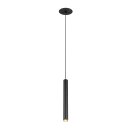 SLV 1009063 GRIP! S Pendelleuchte PHASE Pendellänge 200 cm 3000 K 29° Schwarz / Gold