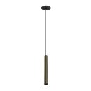 SLV 1009064 GRIP! S Pendelleuchte PHASE Pendellänge 200 cm 2700 K 29° Bronze / Schwarz