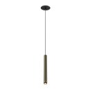 SLV 1009064 GRIP! S Pendelleuchte PHASE Pendellänge 200 cm 2700 K 29° Bronze / Schwarz