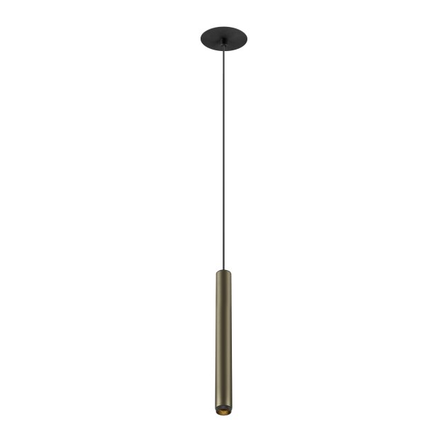 SLV 1009065 GRIP! S Pendelleuchte PHASE Pendellänge 200 cm 3000 K 29° Bronze / Schwarz