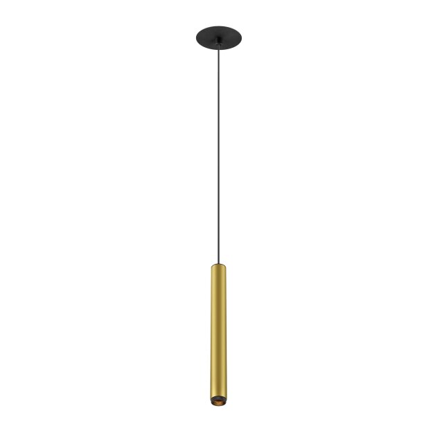 SLV 1009066 GRIP! S Pendelleuchte PHASE Pendellänge 200 cm 2700 K 29° Gold / Schwarz