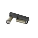 SLV 1009081 GRIP! M Deckenaufbauleuchte double PHASE 3000 K 28 W 42° Bronze / Schwarz