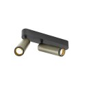 SLV 1009081 GRIP! M Deckenaufbauleuchte double PHASE 3000 K 28 W 42° Bronze / Schwarz