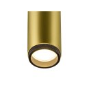 SLV 1009091 GRIP! M Deckeneinbauleuchte PHASE 3000 K 42° IP20 zylindrisch Gold / Schwarz