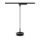 SLV 1009133 GRIP! FLAT 1~ Pendelleuchte PHASE Pendellänge 200 cm 2700/3000 K Schwarz / Gold