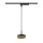 SLV 1009133 GRIP! FLAT 1~ Pendelleuchte PHASE Pendellänge 200 cm 2700/3000 K Schwarz / Gold